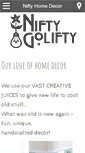 Mobile Screenshot of niftygolifty.com
